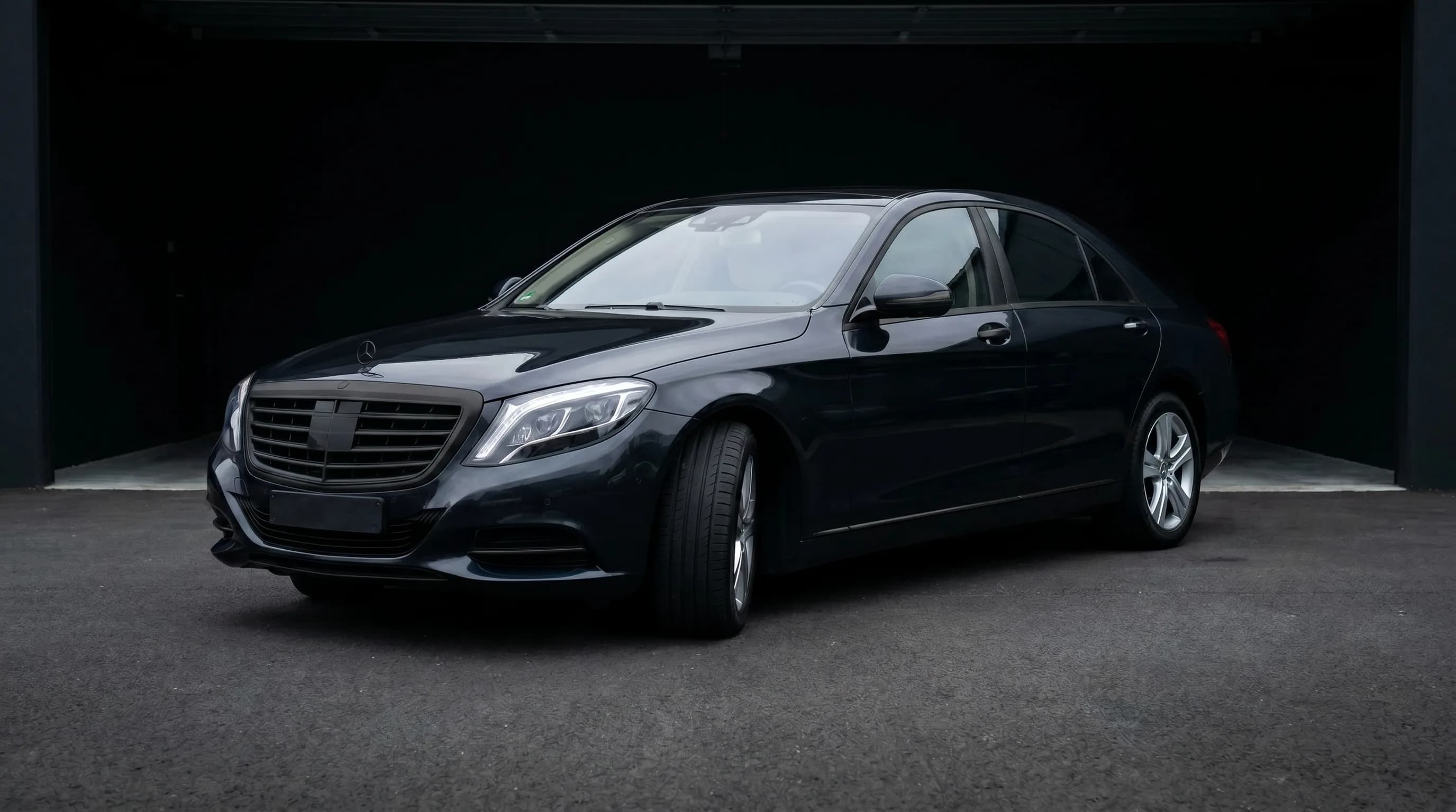 Тот же Mercedes S-class после антихрома