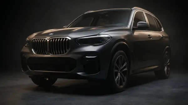 BMW X5 G05 в студии после установки шумоизоляции дверей и арок